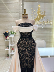 Custom-made evening dress